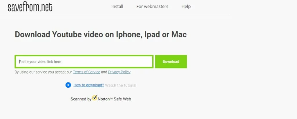 download-youtube-vidoes-mac-savefrom